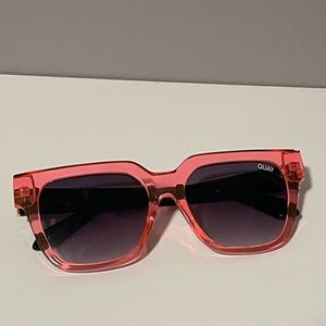 Hot Pink / Tortoise QUAY Sunglasses